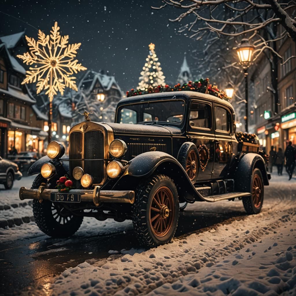 Winter Wonderland in High Contrast