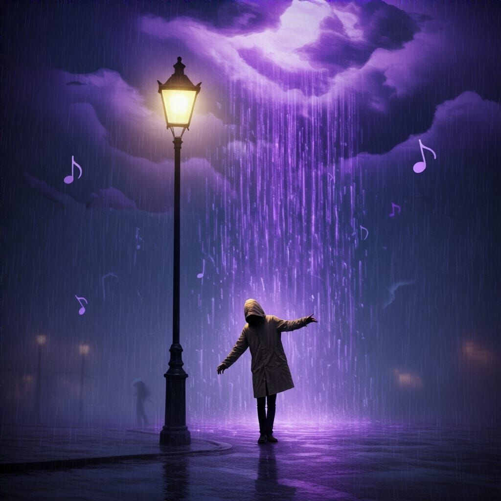 Dreamlike Scene Hints at Classic Song Title