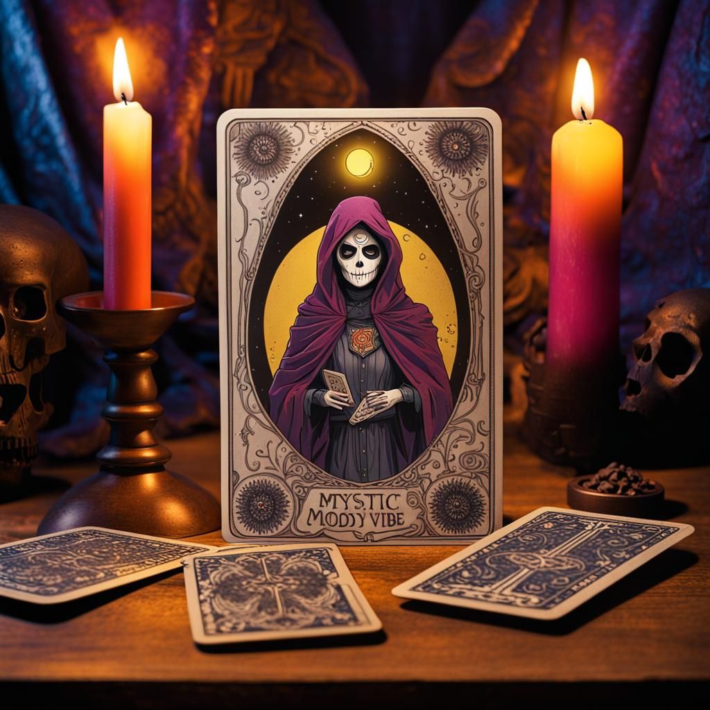 Mystic Tarot Cards with South Park Motifs