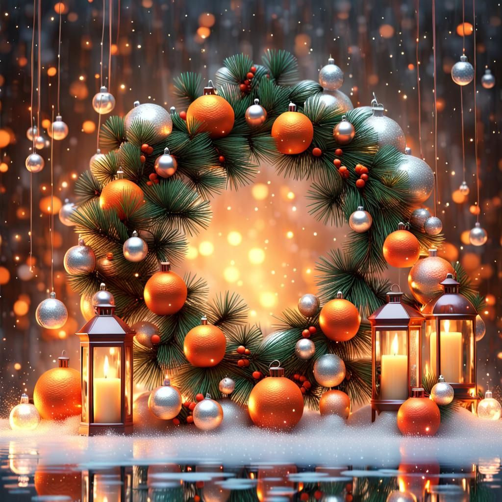 Christmas wreath 4 🌟