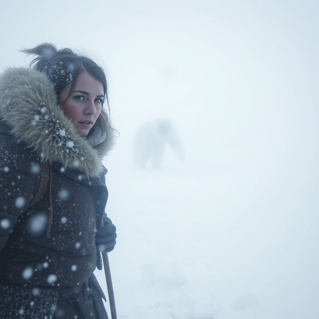 Anna Kendrick in Antarctica's Fierce Blizzard