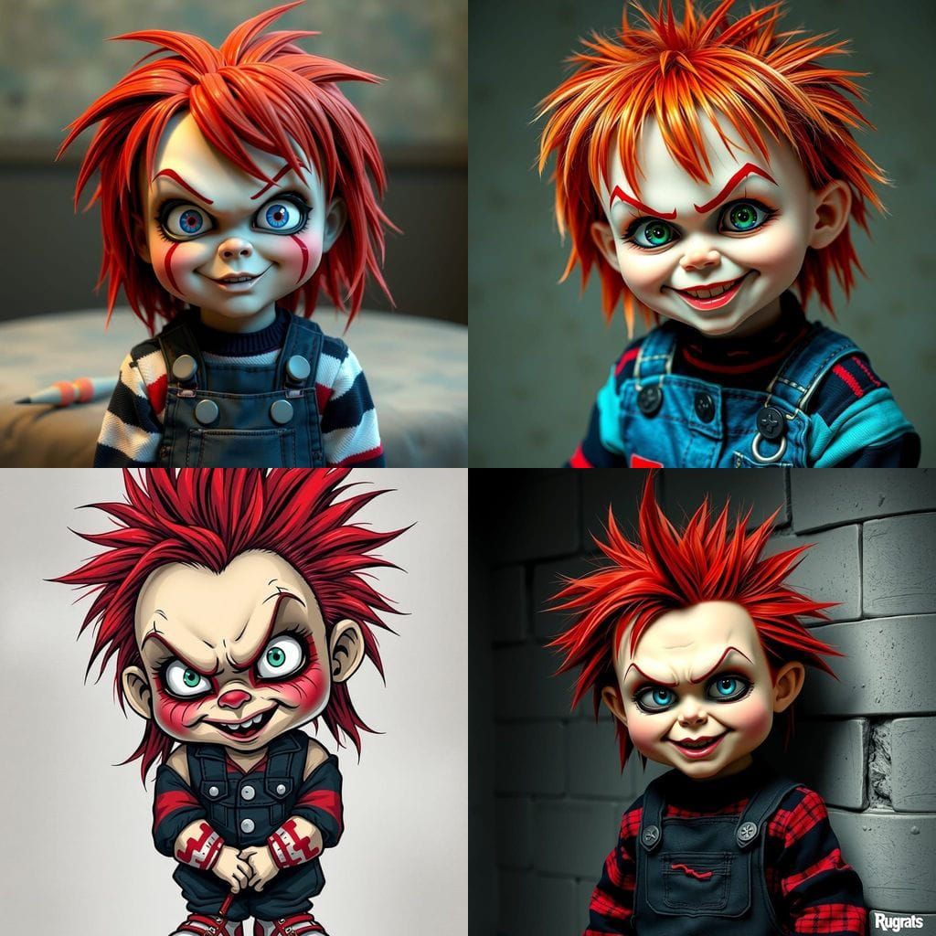 Edgy Chucky from Rugrats