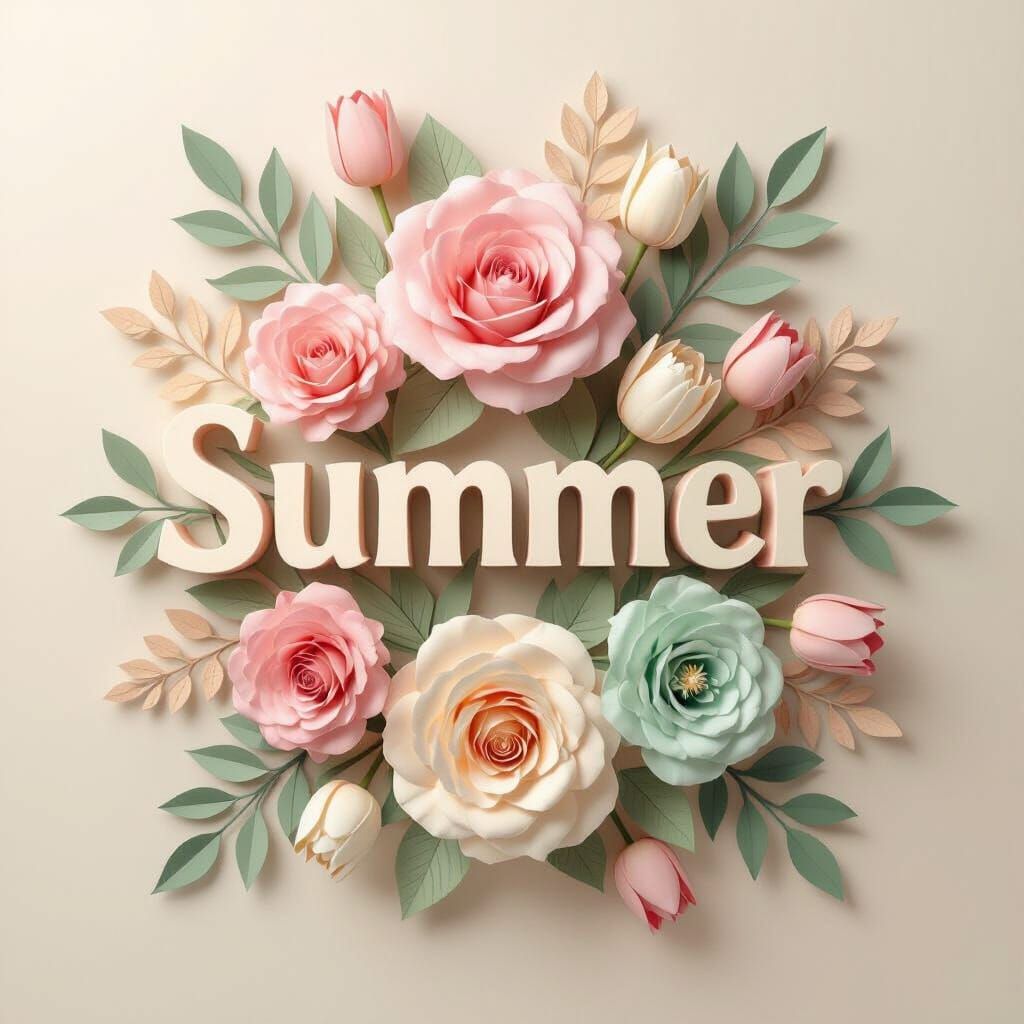 Elegant Mother's Day Floral Arrangement in Pastel Tones