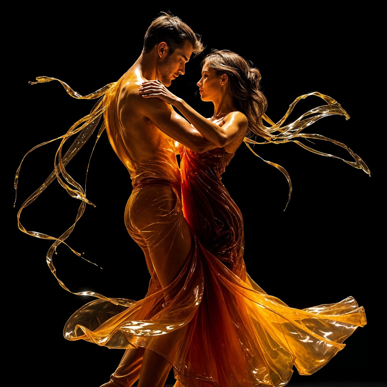 Honey and Treacle Dancers in Passionate Ballet