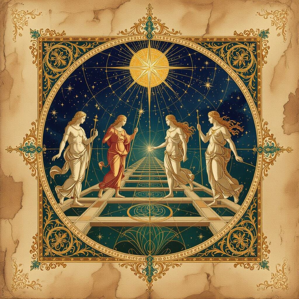 Renaissance Allegory of Truth, Duty, Freedom, and Beauty