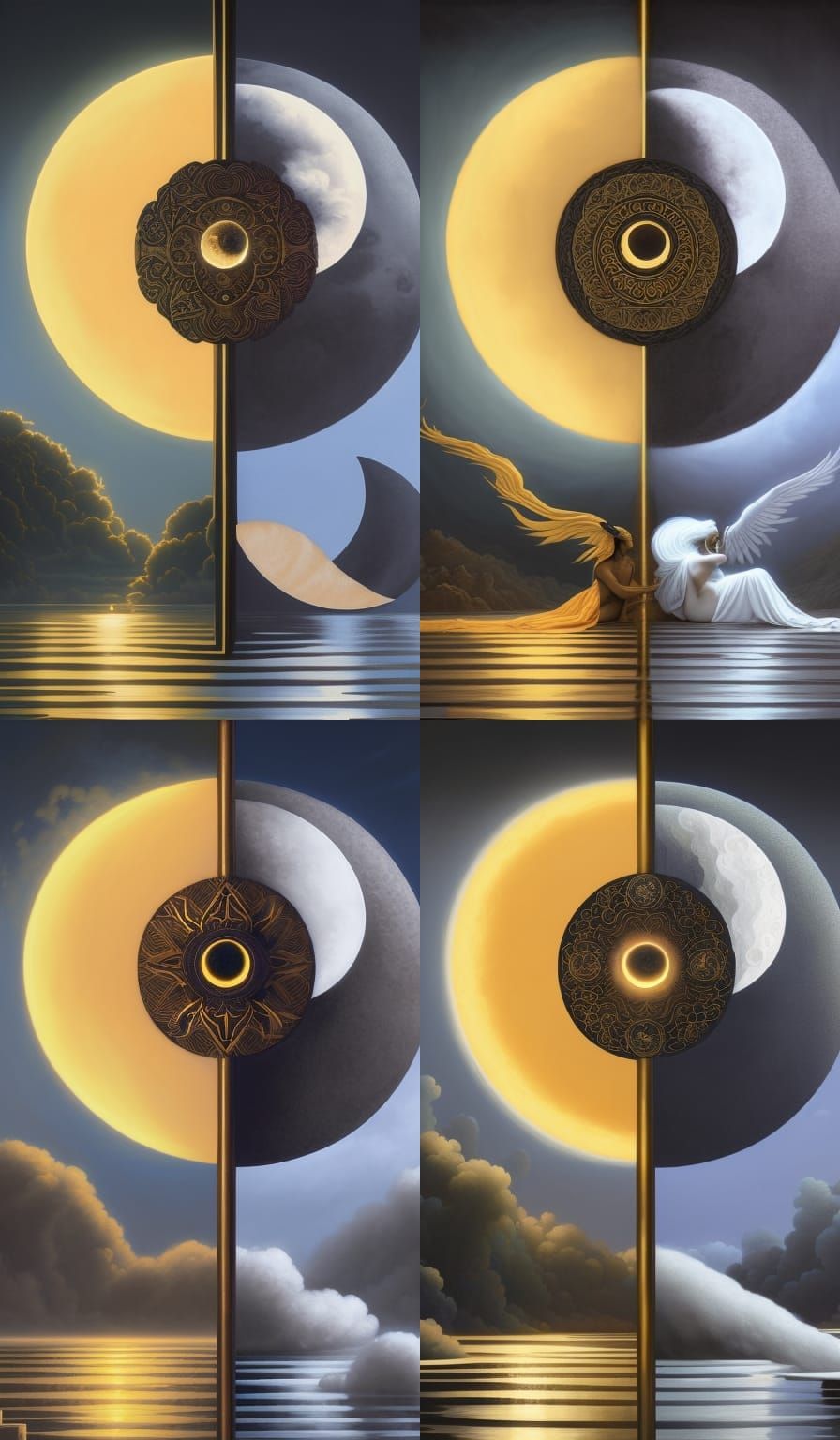 Yin and Yang: Sun and Moon Goddesses