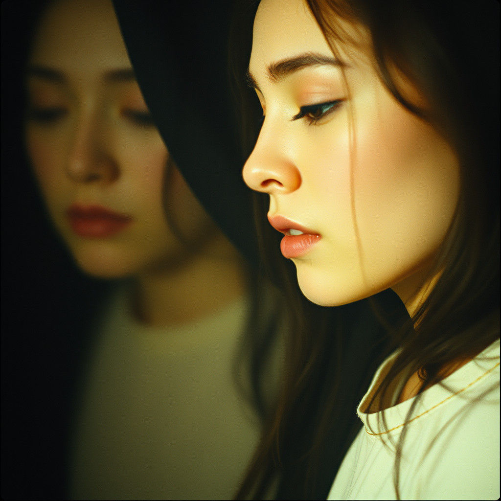 Dramatic Cinematic Film Still of Void