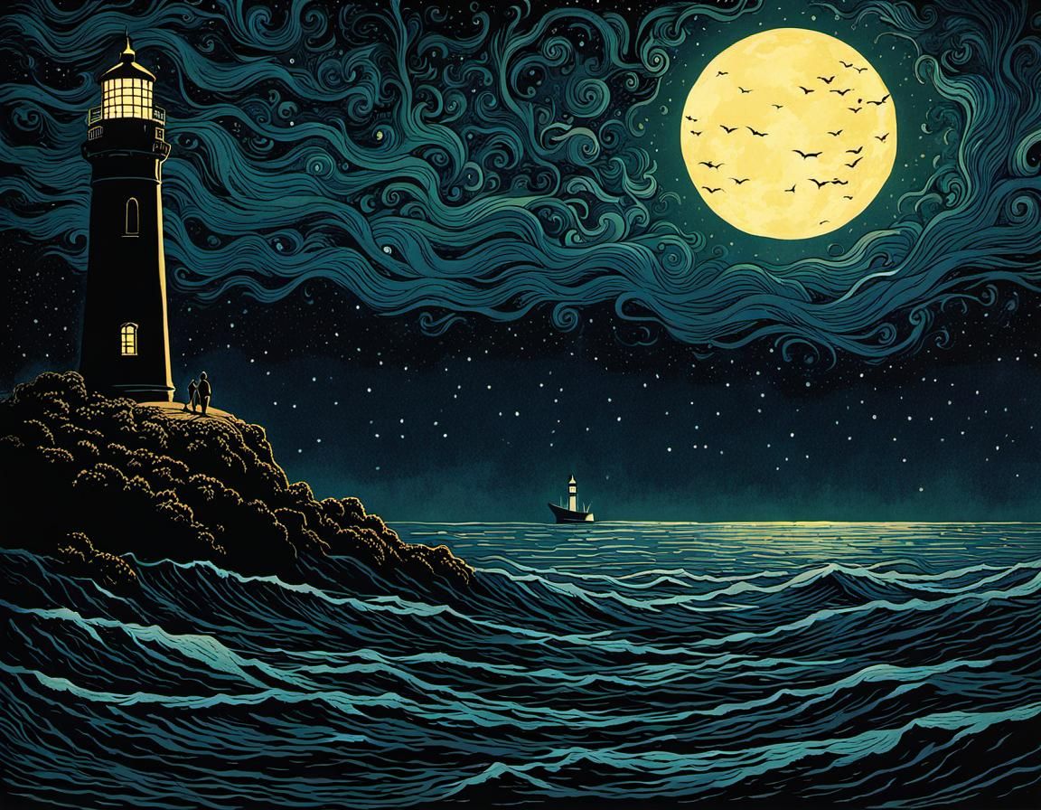 Lighthouse Keeper's Ancient Secret Revealed in Illuminated E...