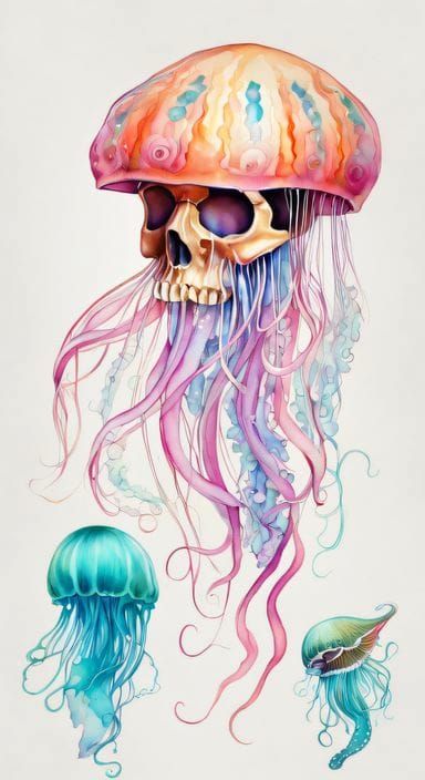 Jellyfish Skull
