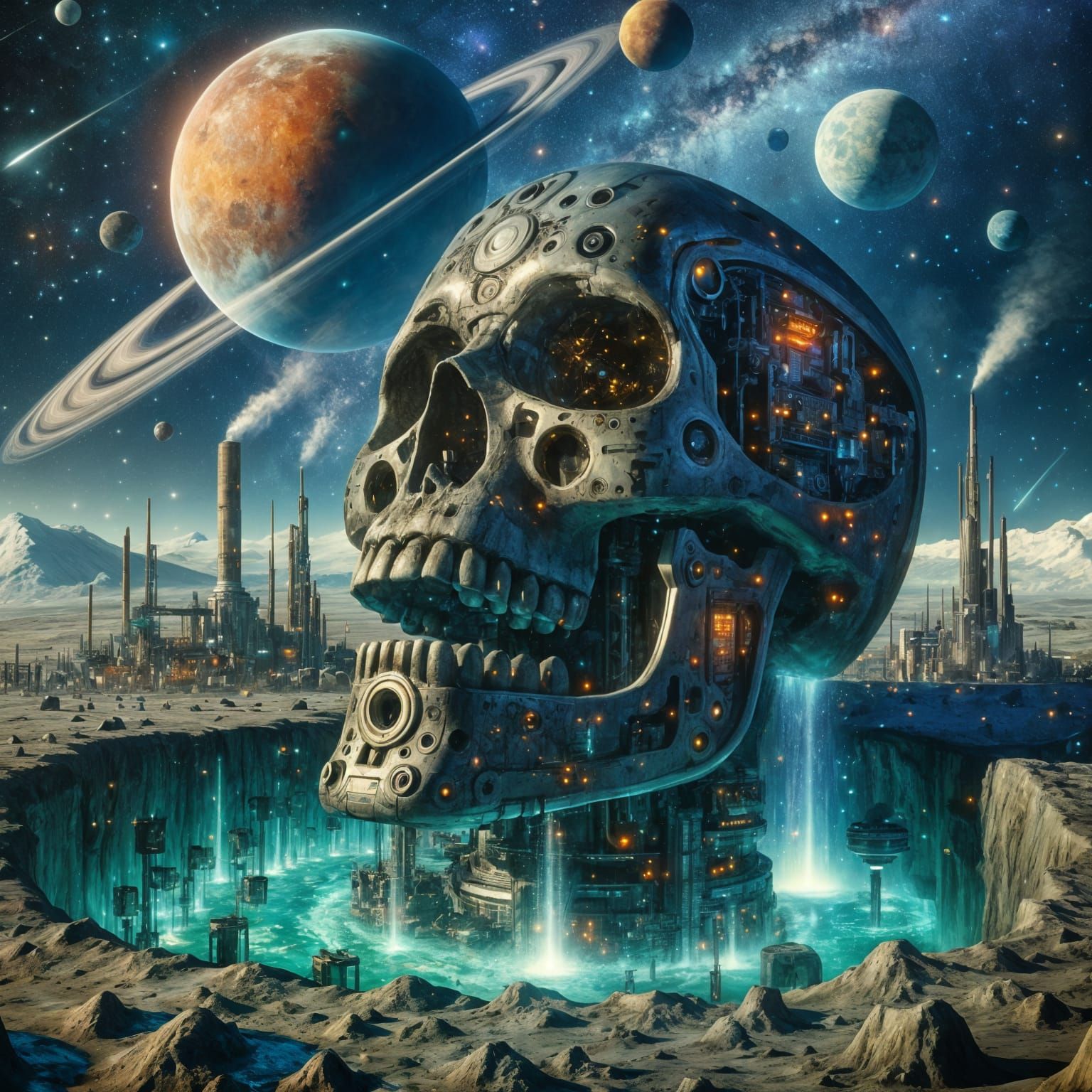 Dreaded Machine God, Alien Planet