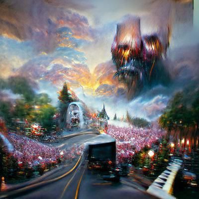 Dark Master of Puppets Concept Art in 8k