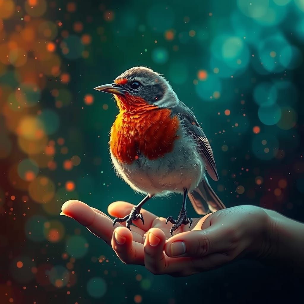 A Bird in Hand: Divine Sunshine