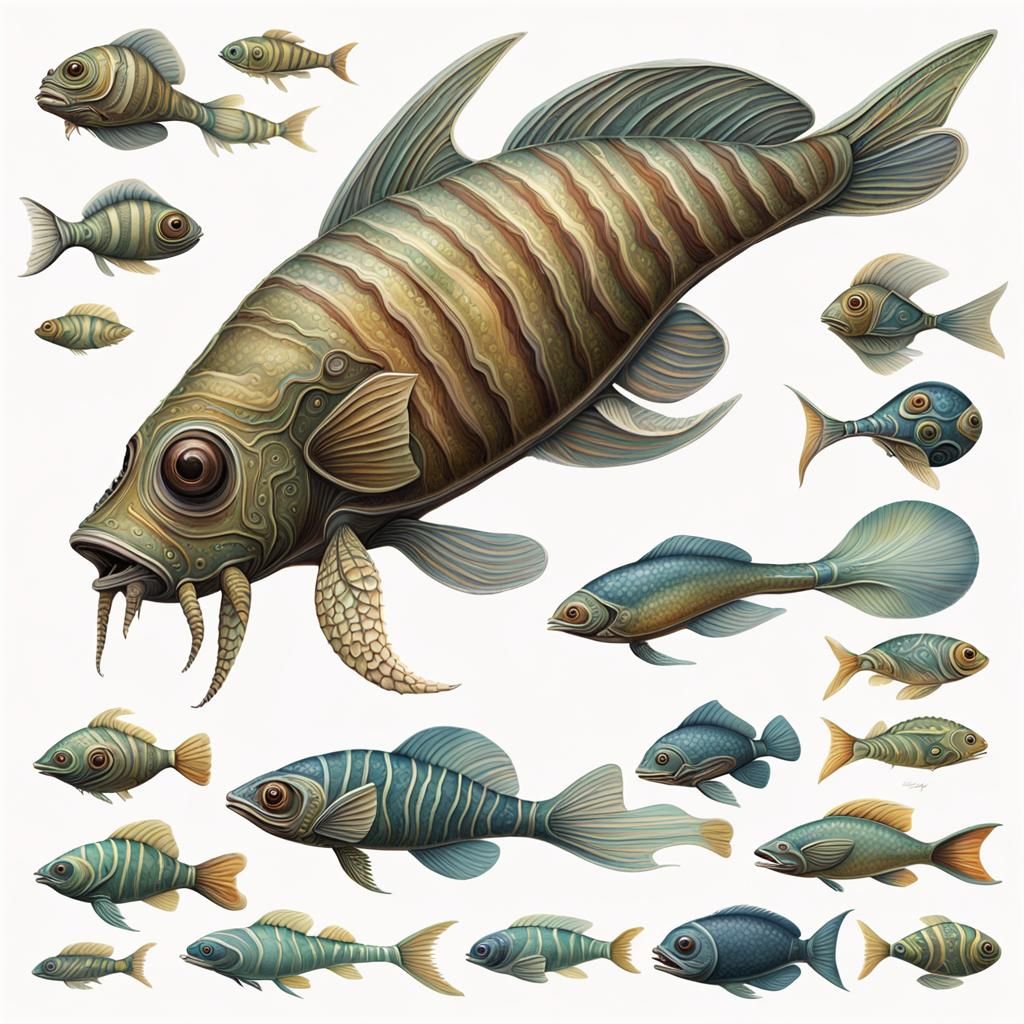 Alien Exoplanet: Mollusk Lifeforms in Speculative Xenobiolog...