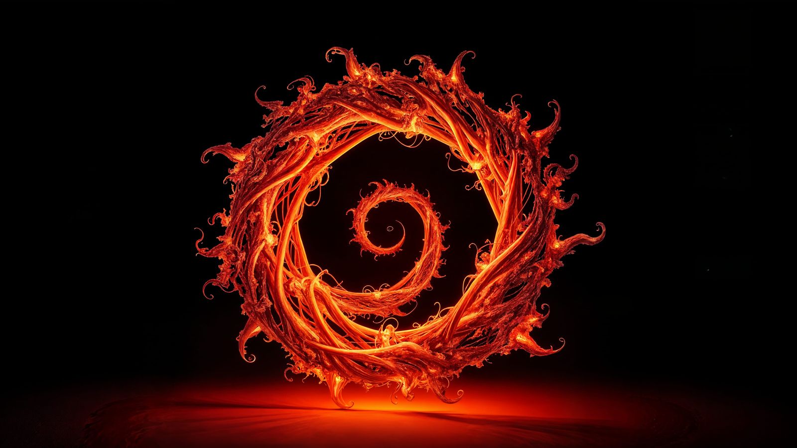 Fractal Moebius Sculpture: Humanity's Balance in Photorealis...