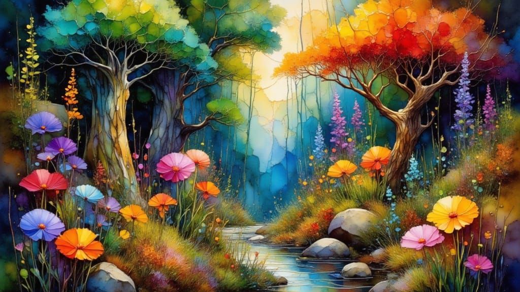 Mystical Crystal Pathway