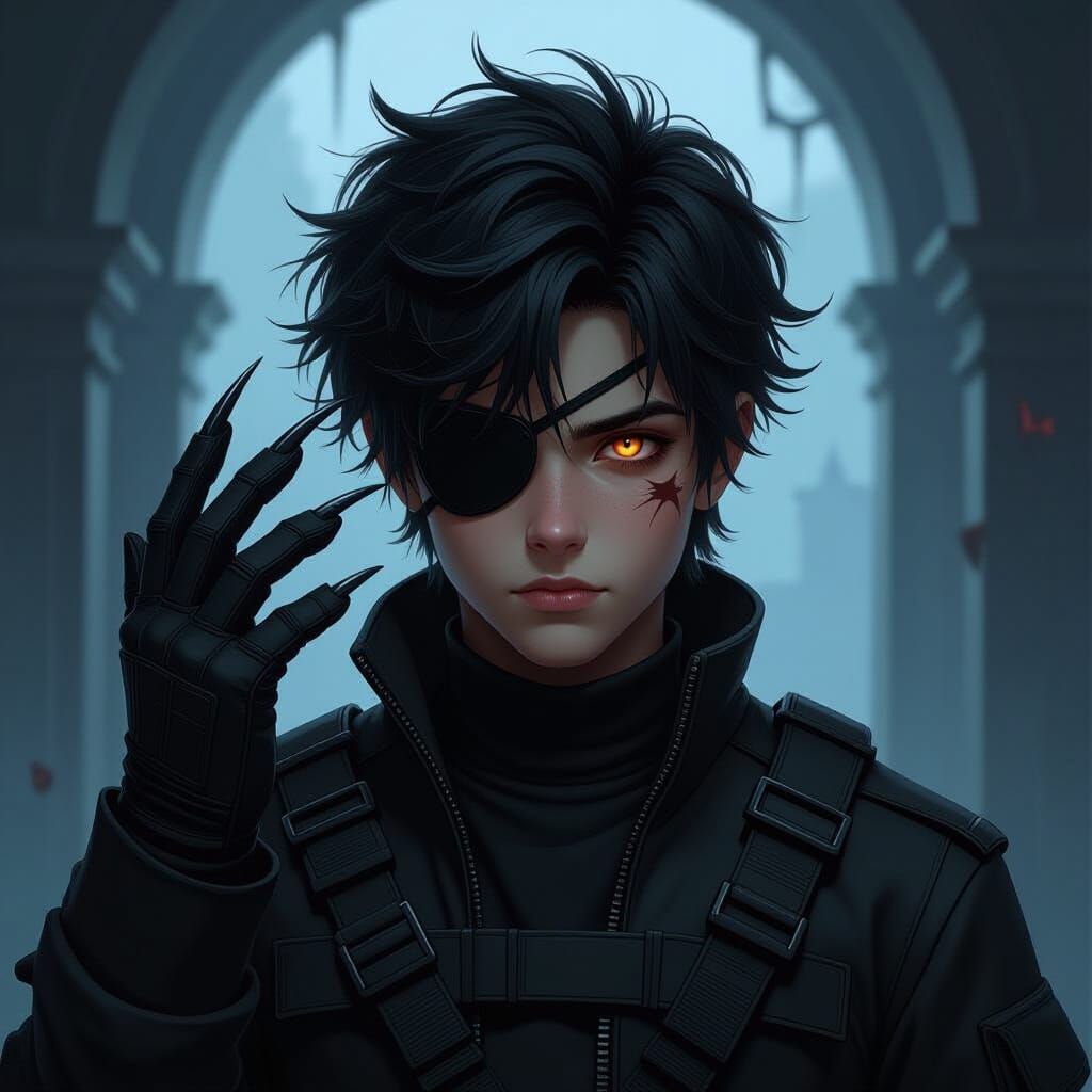 Teen Werewolf in Dark Academia Setting