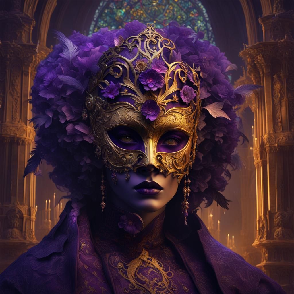 Gothic Masquerade Ball of Star-Crossed Lovers