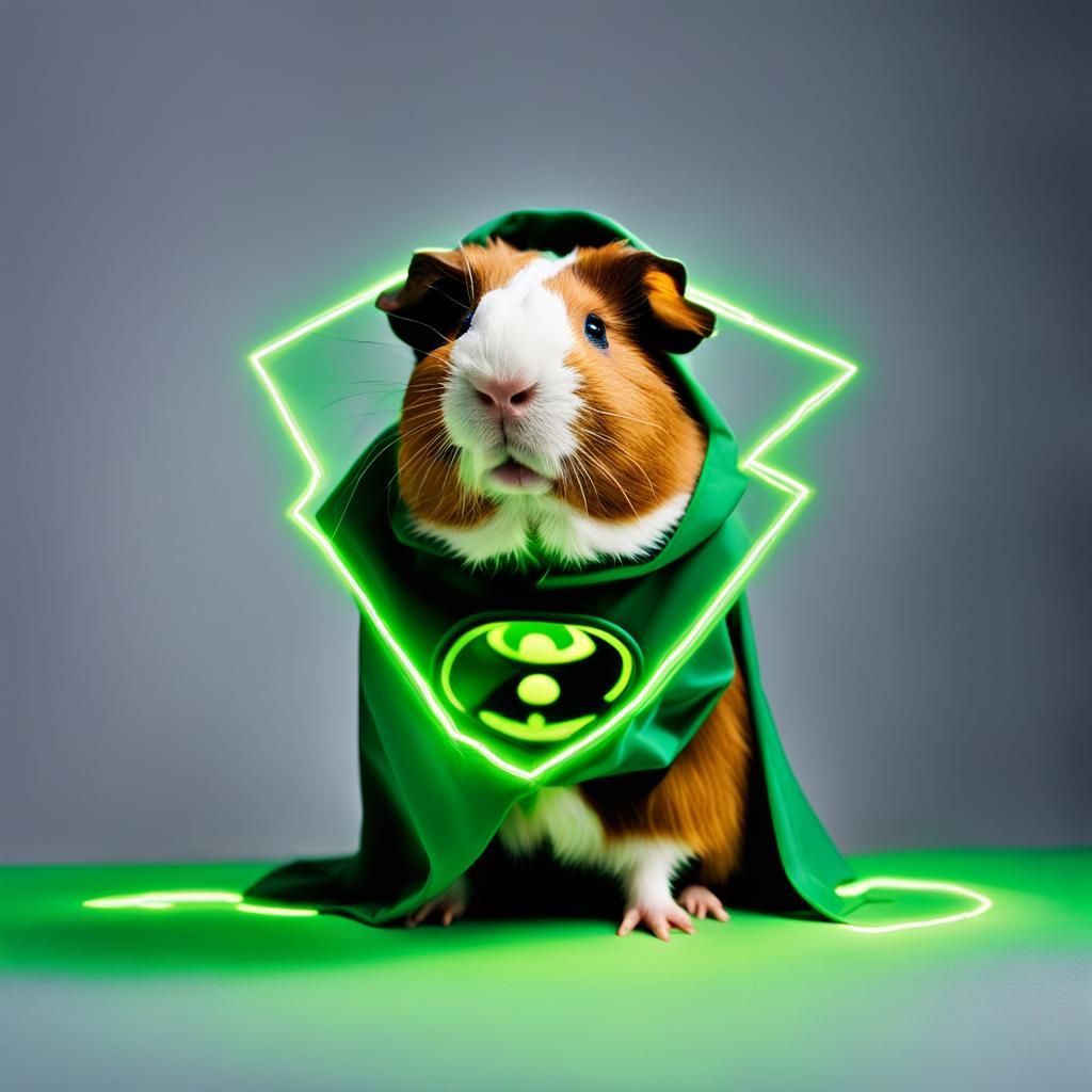Green Lantern Guinea Pig