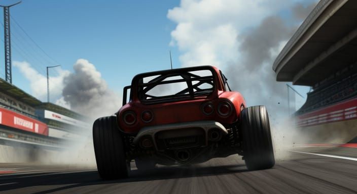 Post-Apocalyptic Racing in High-Speed Chaos