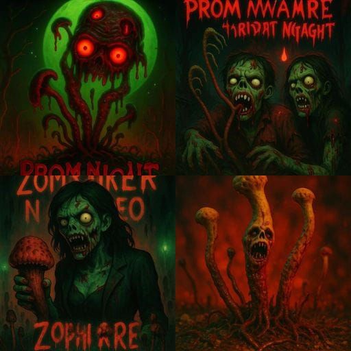 Zombie Prom Night-mare Infected by Cordyceps