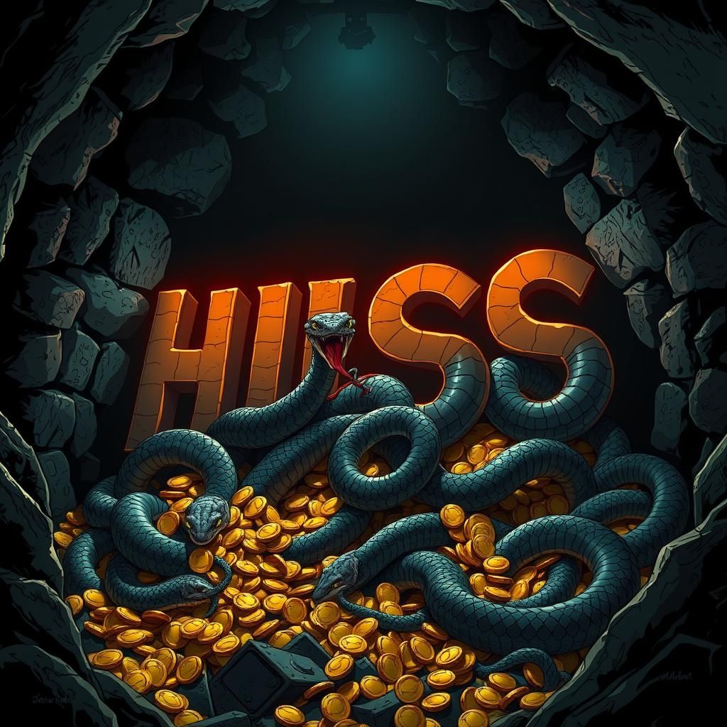 Snakes Spell "HISS" in Dungeon, Manga Scan
