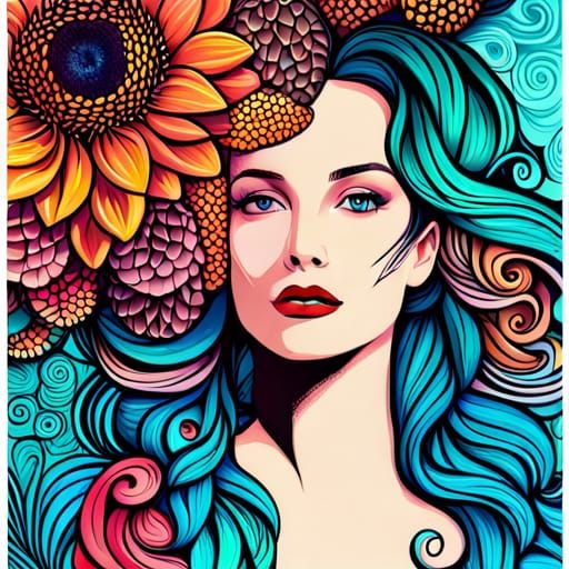 Blooming Unity: Contemporary Digital Nature Art