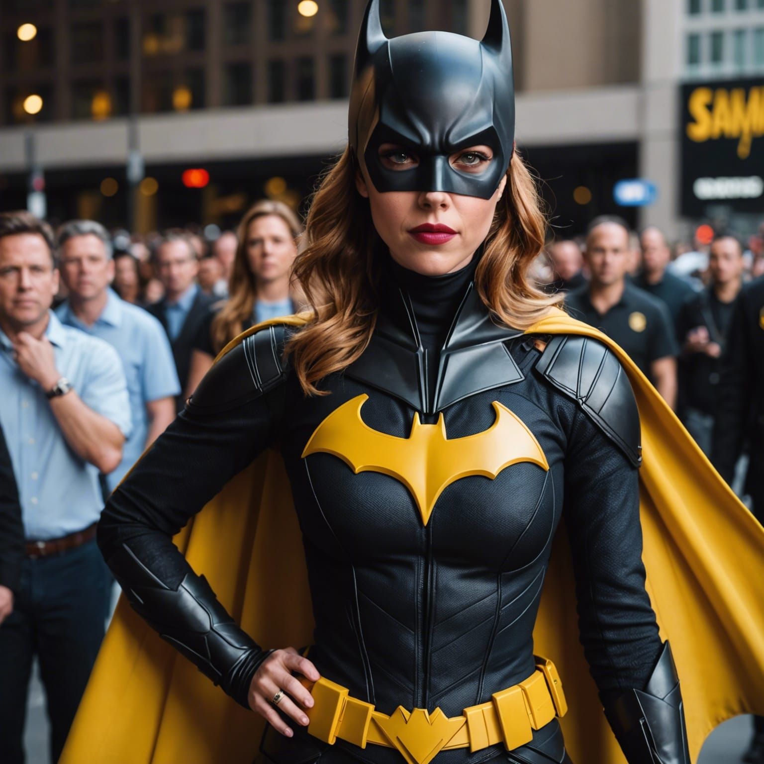Batgirl: Scarlett Johansson as Gotham Hero