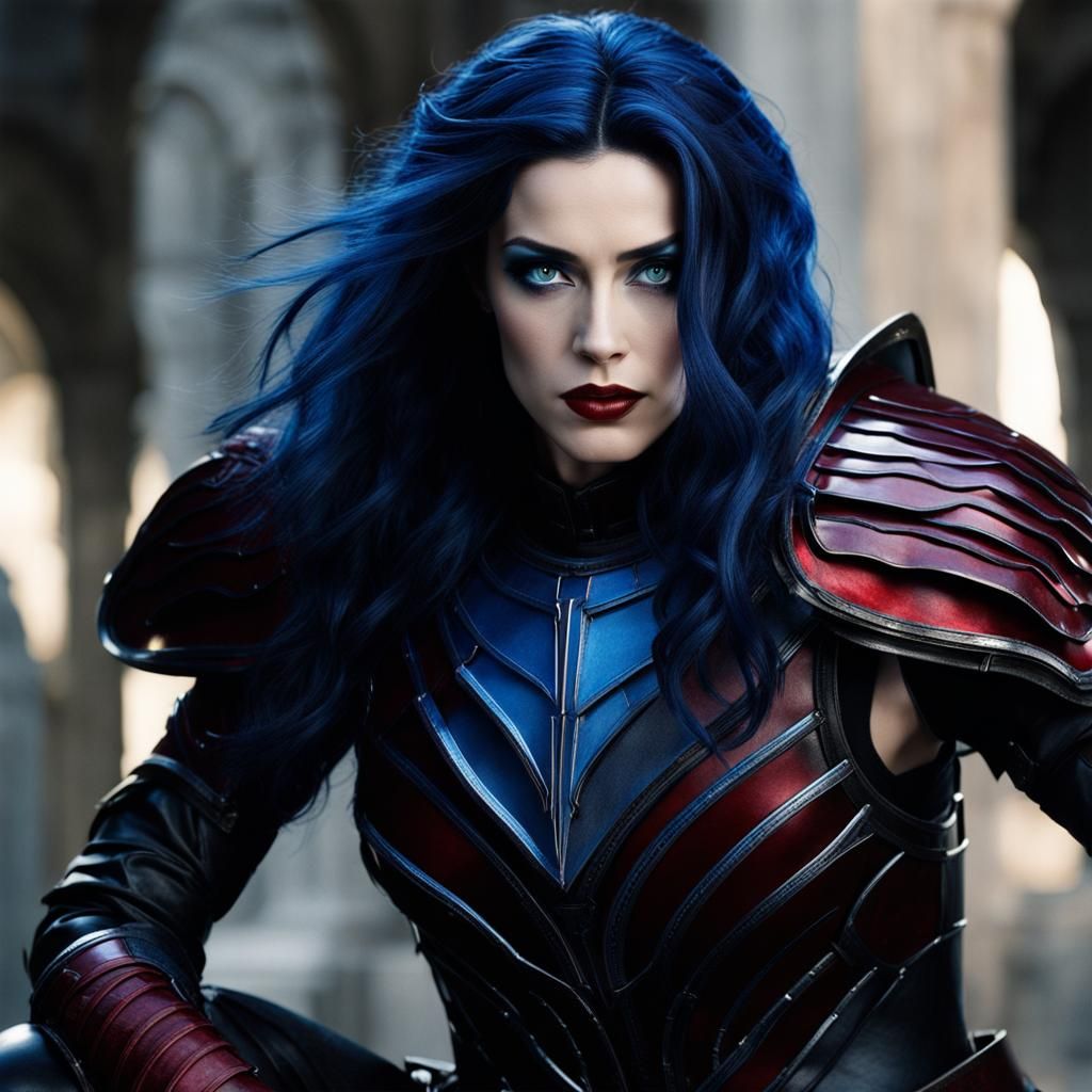 The Old Primordial Goddess Illyria (from the TV show Angel ,...