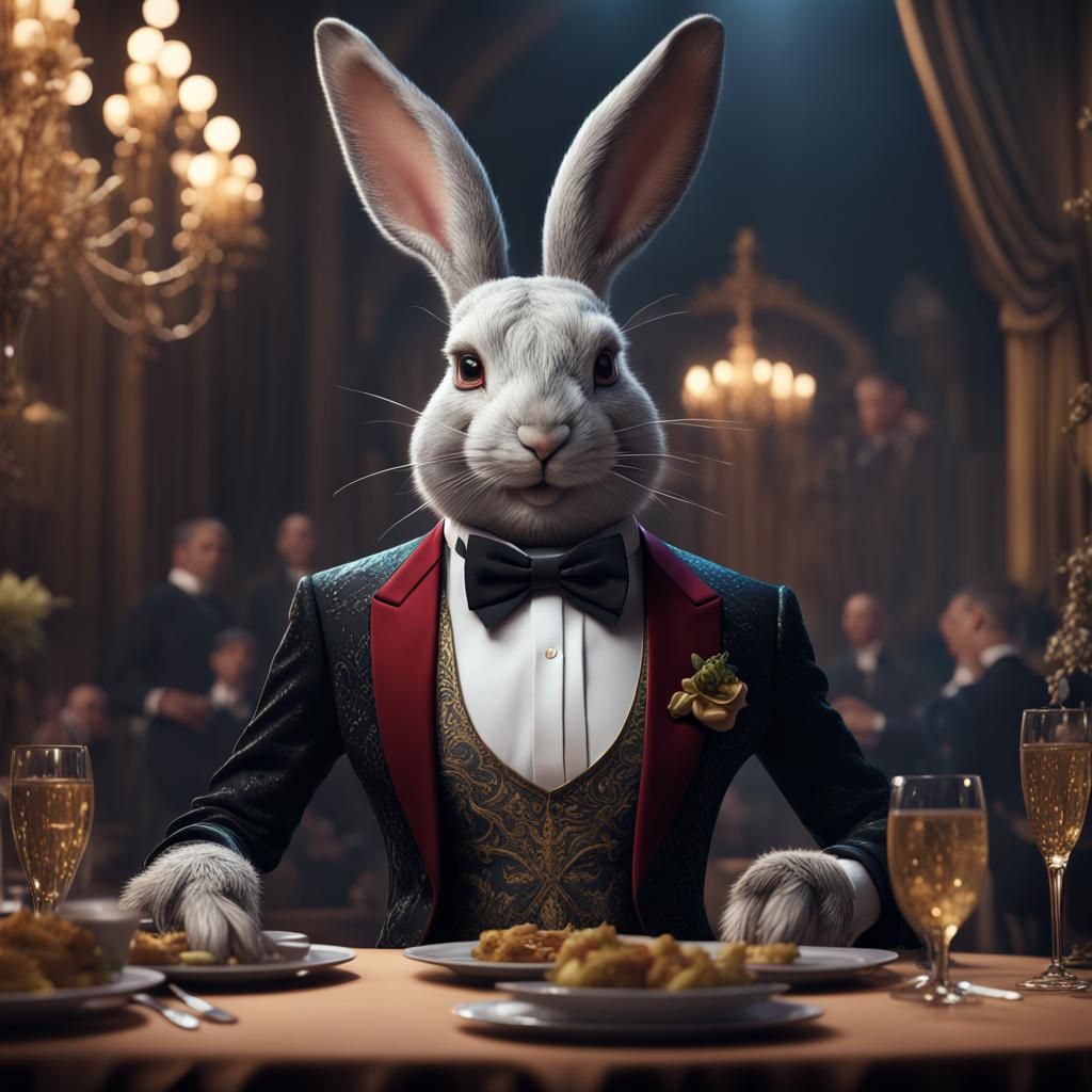 Anthro Rabbit 231214B