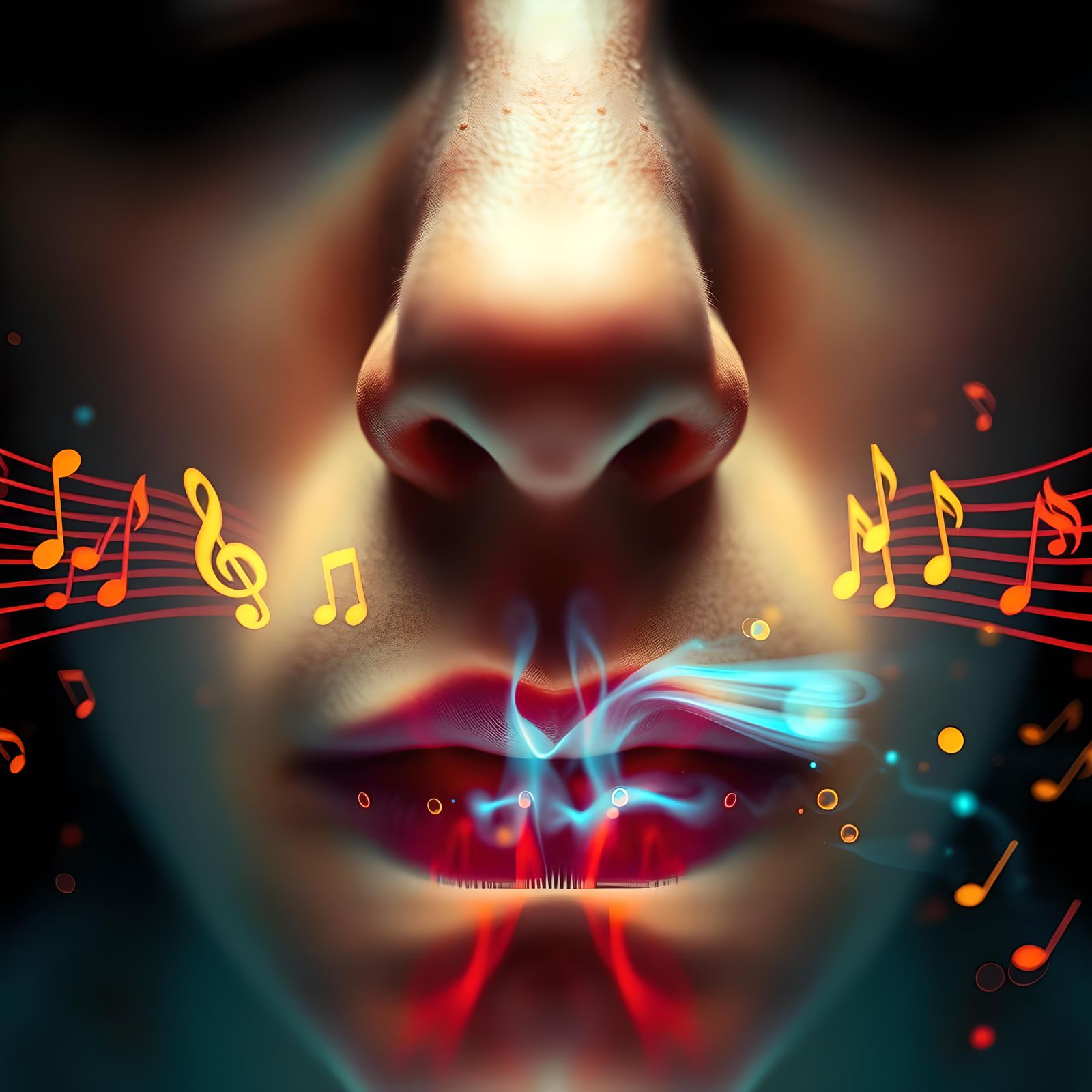 Synesthesia: Breathing In Visible Sound Waves