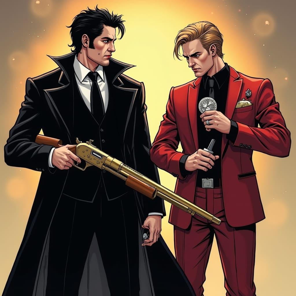 Constantine and Hellstrom: Arcane Forces Clash