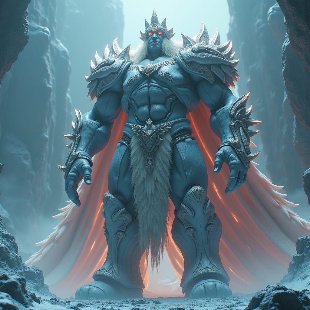 Canada as Sci-Fi Video Game Boss in 8K