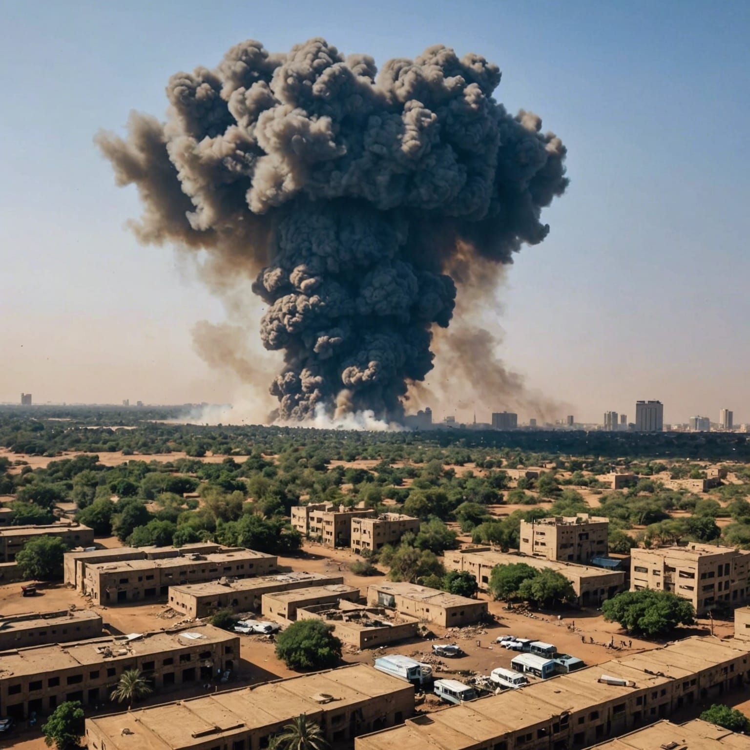 War in Sudan: Destruction and Beauty