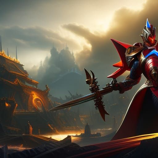 Thresh Splash Art: Sci-Fi Plastic Aesthetic