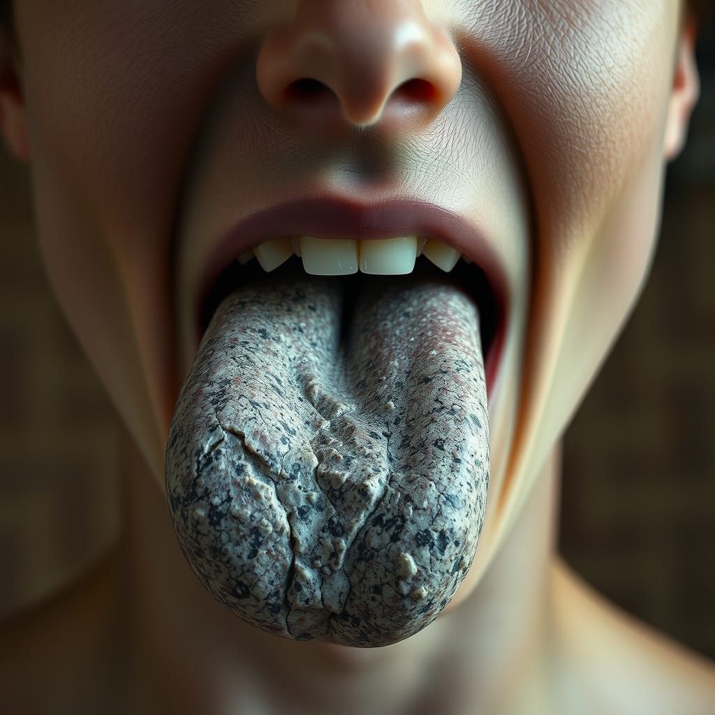 Granite Tongue in Earthy Still Life