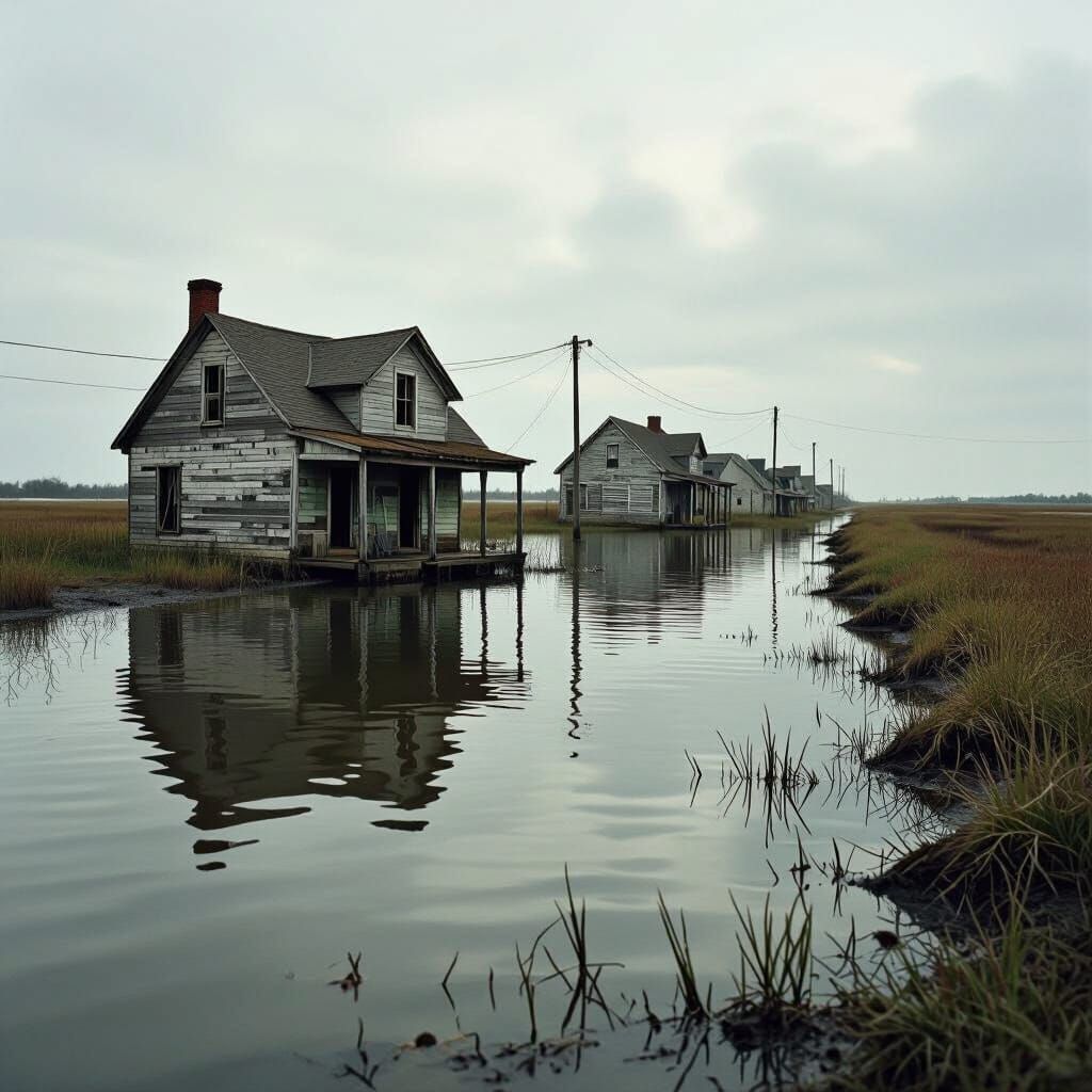 Cajun Coastline Erosion: A Community's Struggle in Dramatic ...