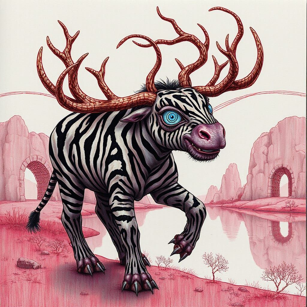 Surrealist Binomoose Embodies Enigmatic Wonder in Dreamlike ...