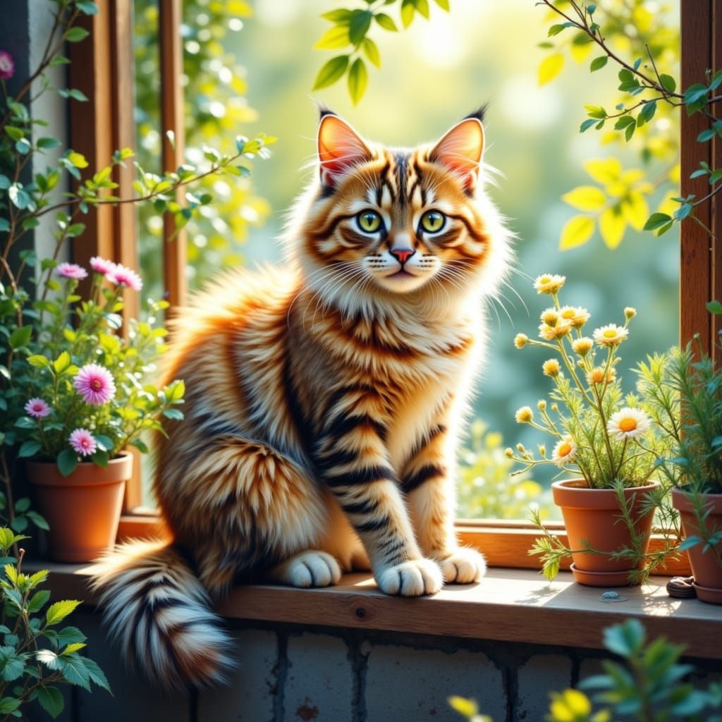 pretty kitty <lora:Finger Kitties:1.0> <lora:Aargh:1.0> <lora:Totem 2:1.0> <lora:Impasto styleS:1.0>