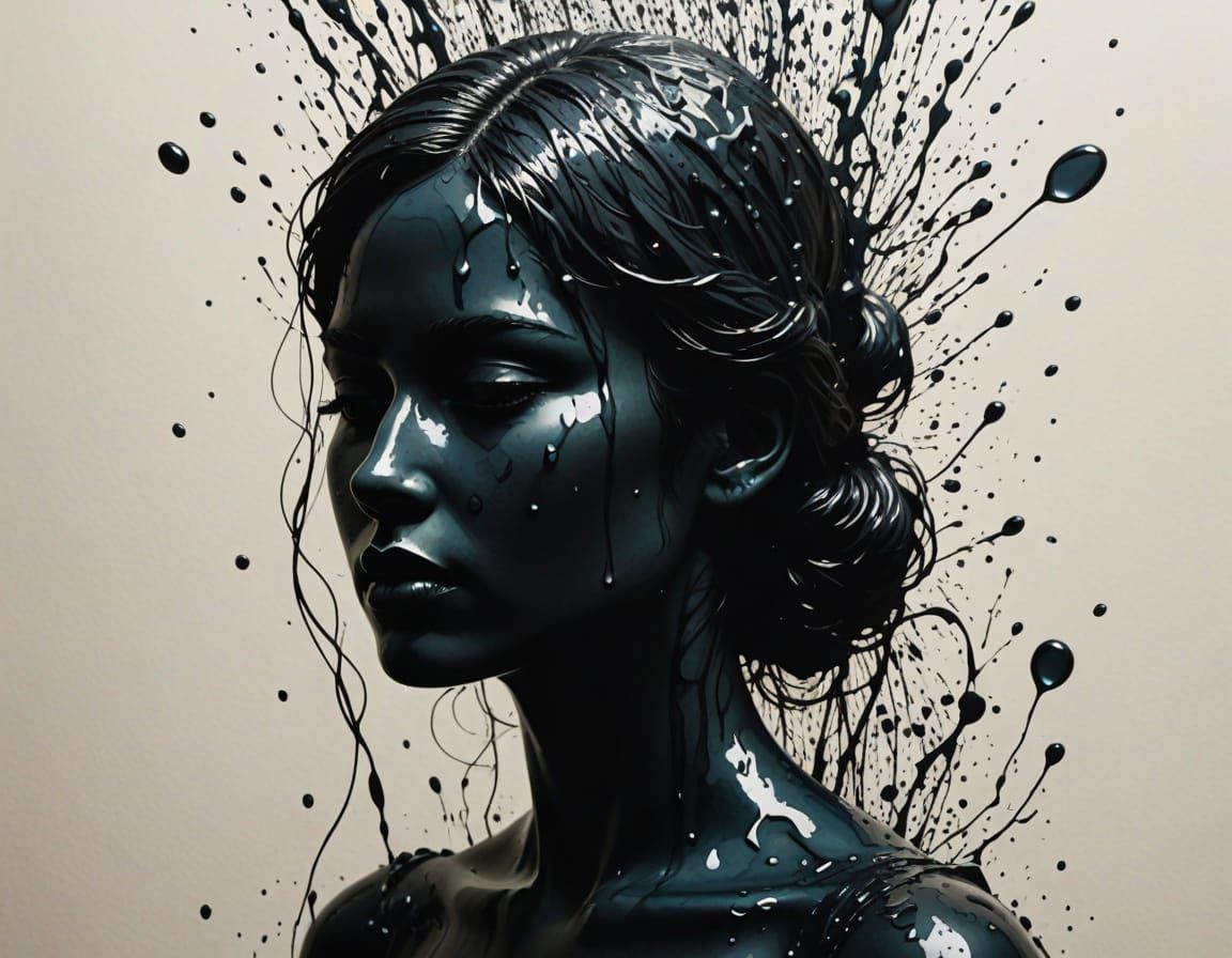 Liquified Embossing Liquified Silhouettes Liquified Tears