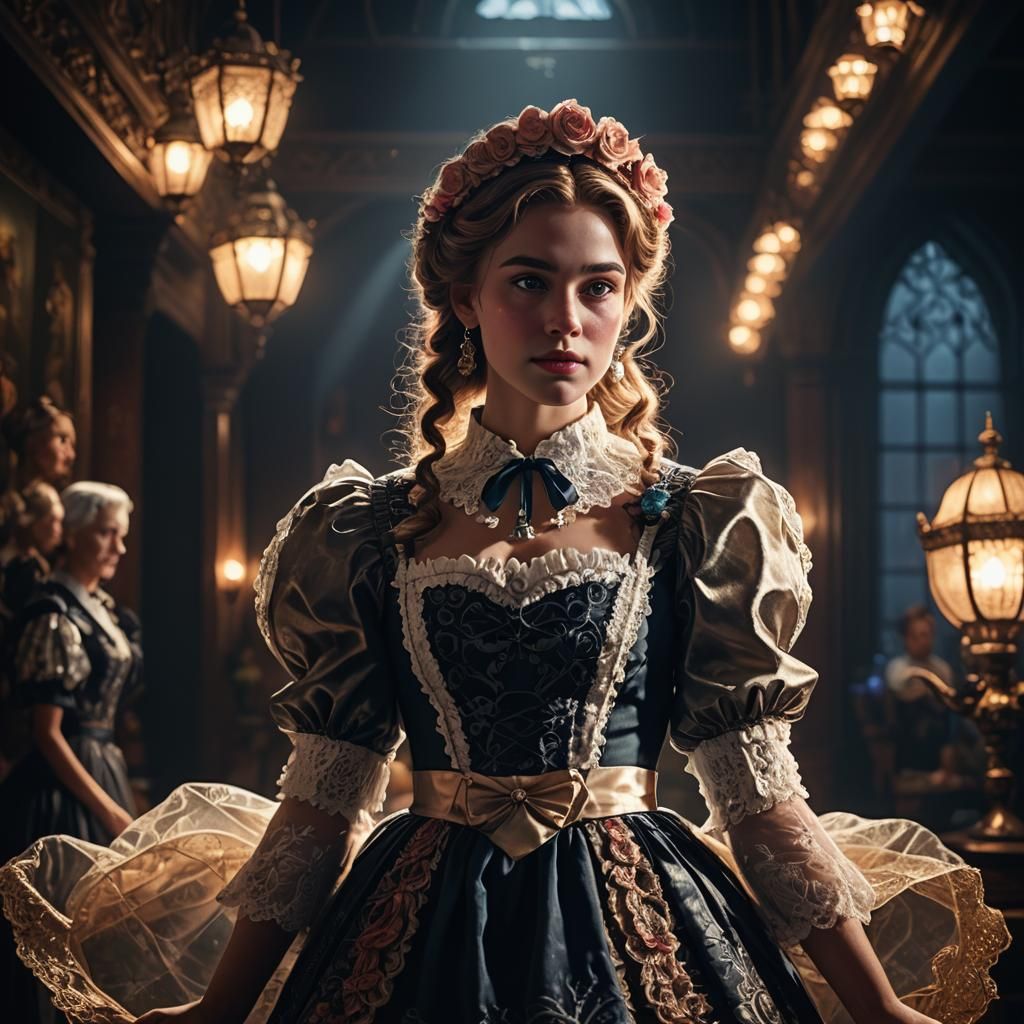 Sissymaid in Spotlight: Vivid Digital Art