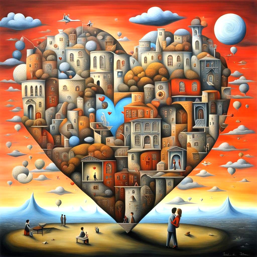 Surrealism: Abstract Representation of Love