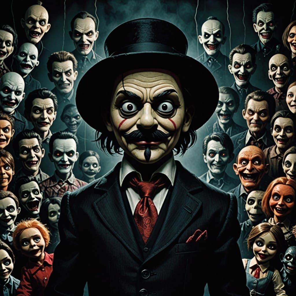 Surreal Puppet Master Unleashes Dark Horrors
