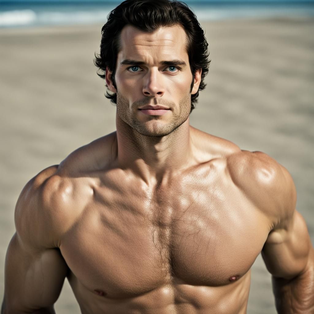 Beach Portrait with Bokeh and Studio Lighting