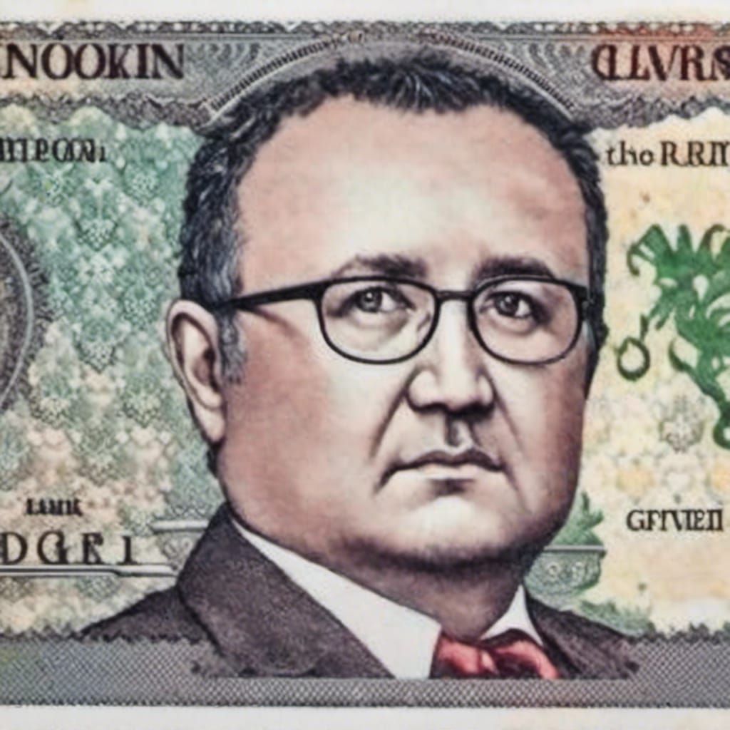 Polish Banknote Featuring Lora Model Design