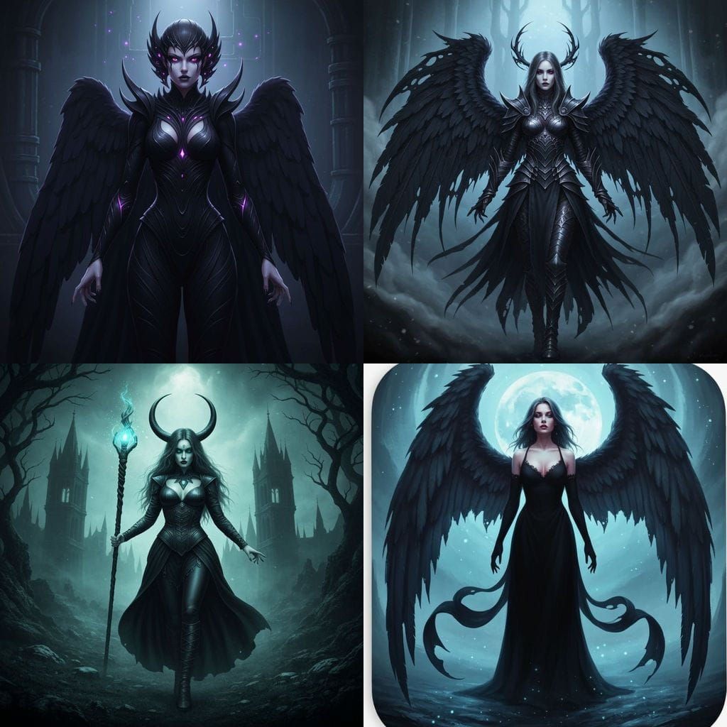 League of Legends Morgana Art