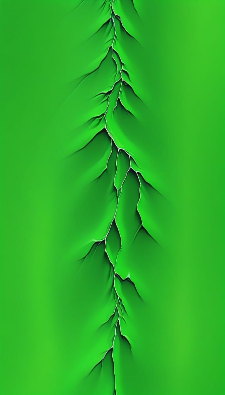 Surreal Fractal Landscape in Realistic Hues