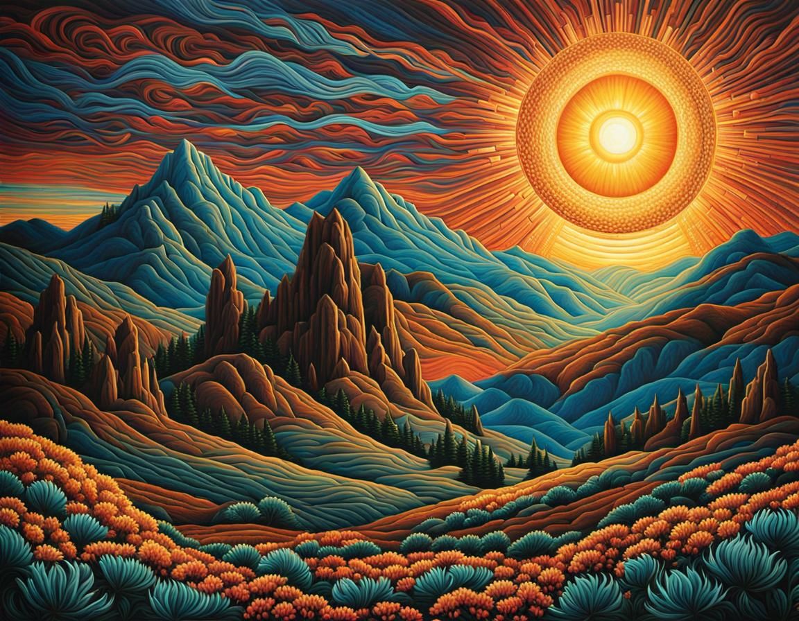 Visionary Art with Dynamic Lighting