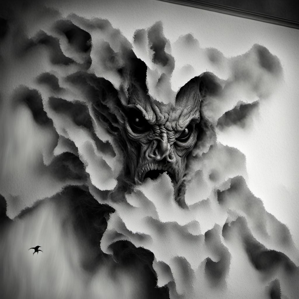 AI Generated Scary Image