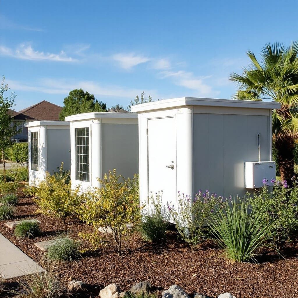 Abstract Geometric Enclosures: Minimalist Design