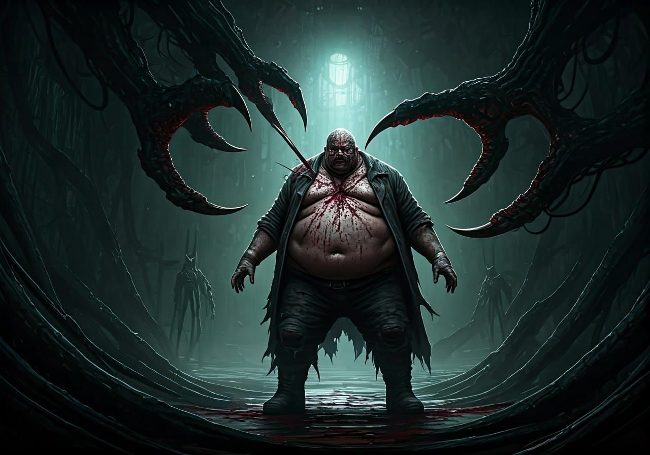 Dystopian Horror: Impaled by Sci-Fi Abomination